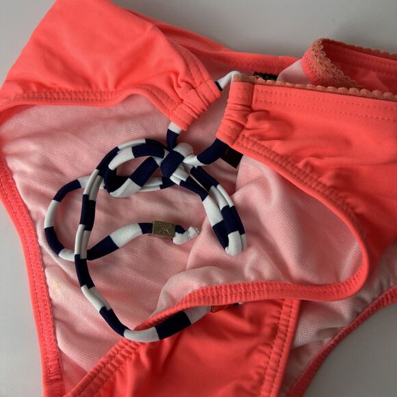 Kardashian Kollection Swimwear Bikini Bottoms Women Large Orange Swim Beach NWT - Picture 8 of 11